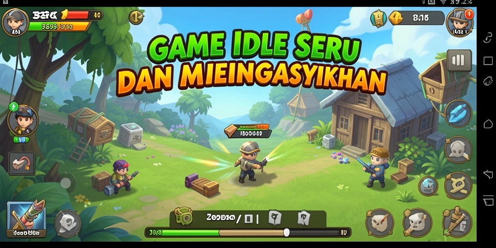 Gameplay seru dan mengasyikkan di dunia Idle.