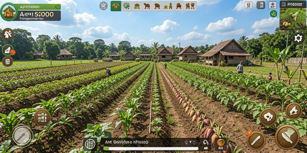 Tampilan gameplay API5000 yang menarik dan penuh warna.