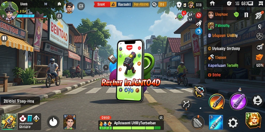 Screenshot utama BENTO4D menampilkan antarmuka pengguna yang bersih dan sederhana.