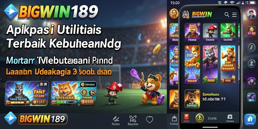 Tampilan antarmuka aplikasi BIGWIN189 yang memudahkan pengguna.